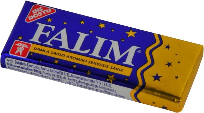 Falim Sugarless Plain Gum - Fruit Mix Flavored - Image 3